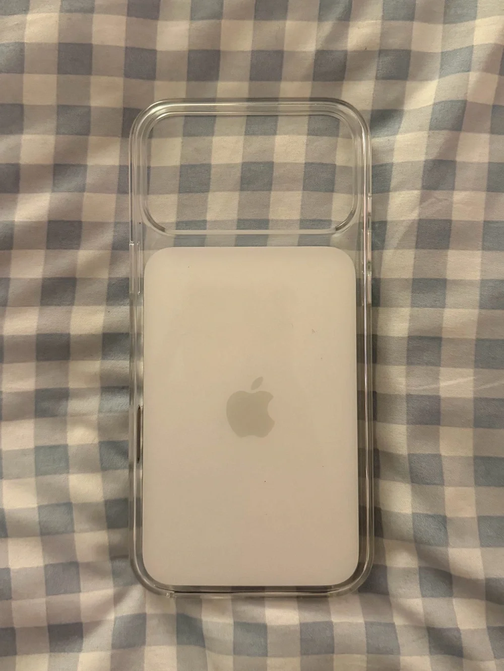 Apple White MagSafe Clear iphone 17 pro max case